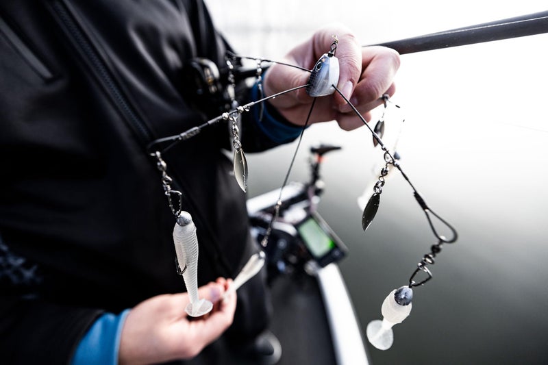 Strike King Tour Grade Titanium Umbrella Rig Blue Gizzard, one Size (TGTRSHW-583) - Image 2